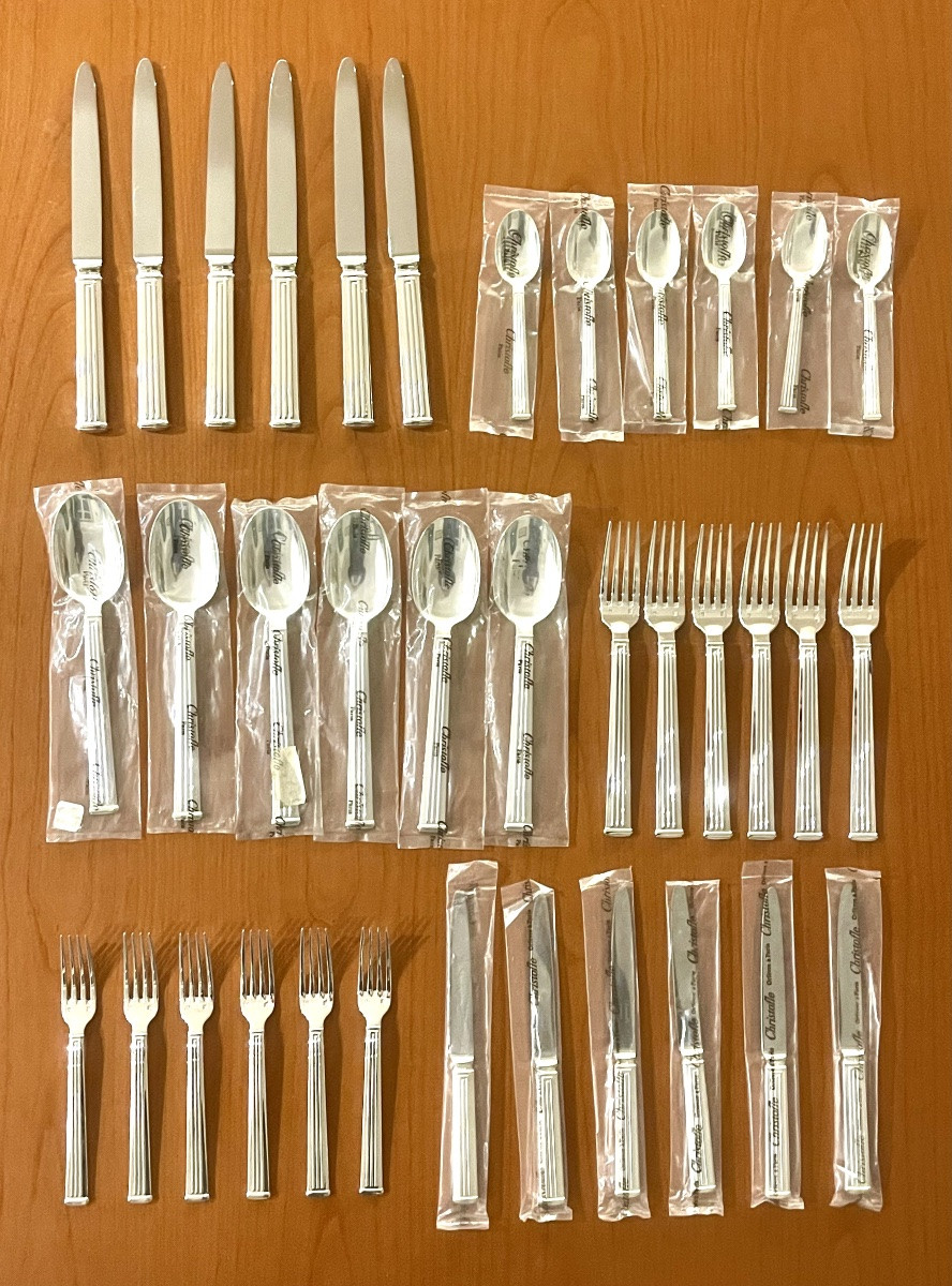 Christofle triade ,ménagère 36 pièces -photo-2