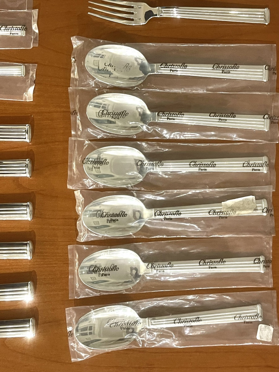 Christofle triade ,ménagère 36 pièces -photo-1