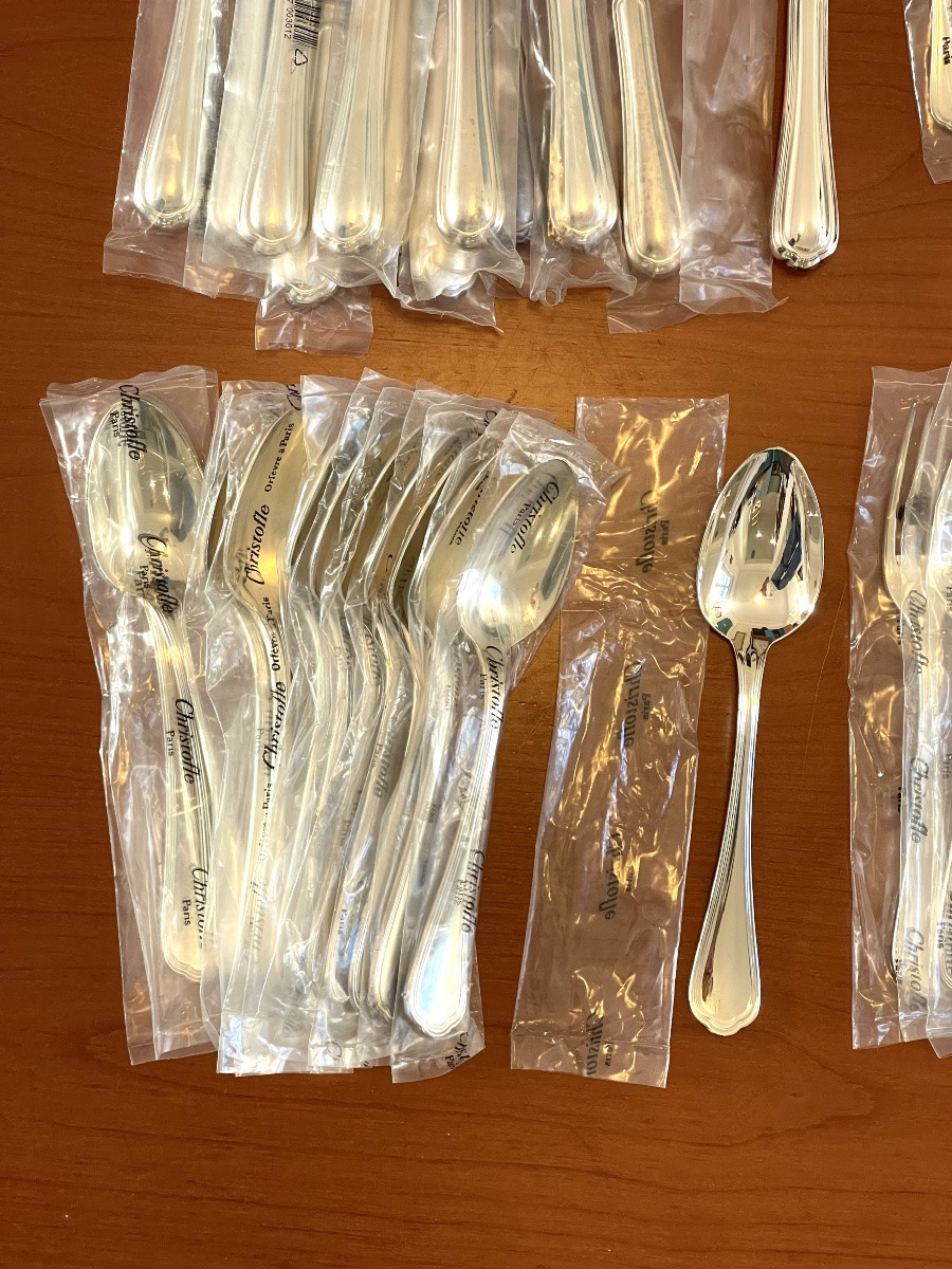 Christofle spatours 48 pièces ,ménagère 12 personnes -photo-2