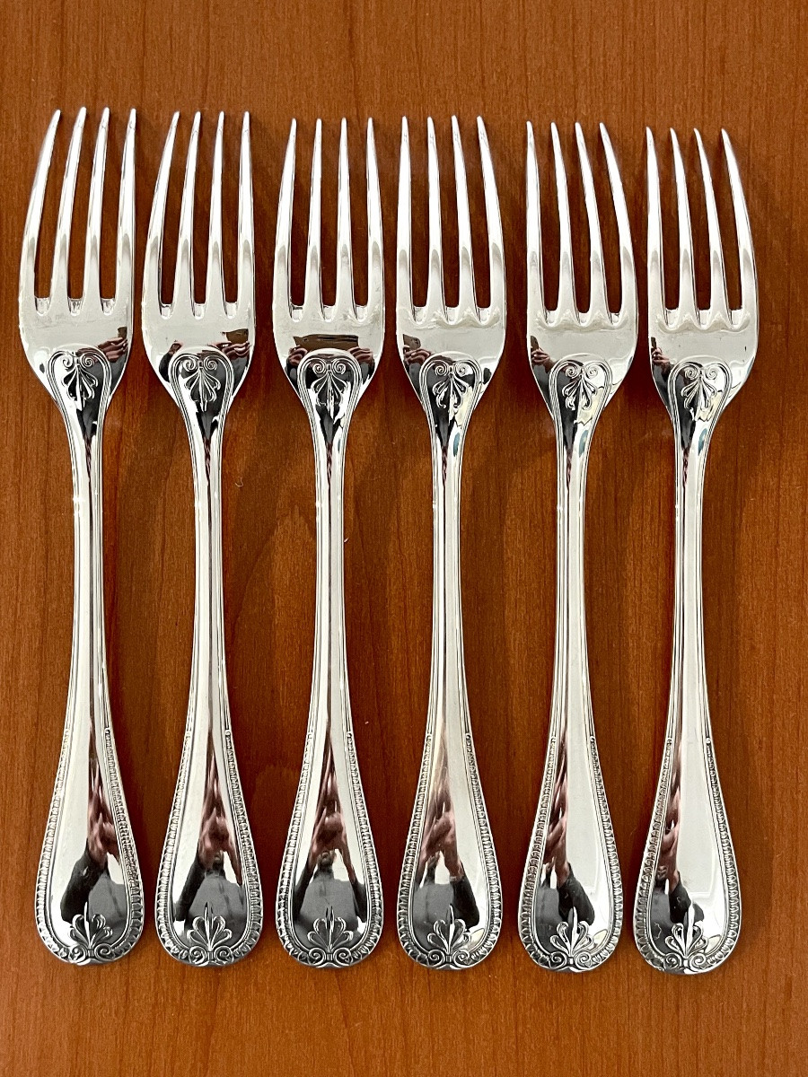 Christofle Malmaison 24-piece Flatware Set For 6 People -photo-6