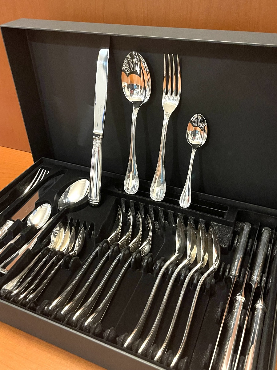 Christofle Malmaison 24-piece Flatware Set For 6 People 