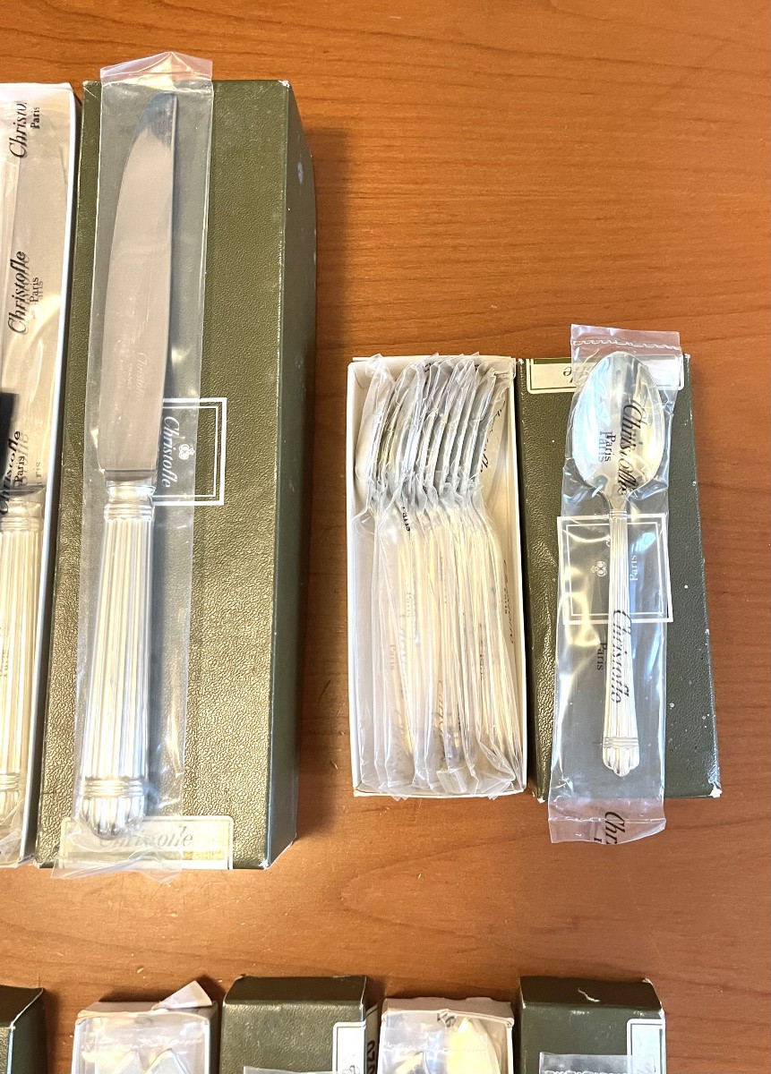 Christofle Aria, 87-piece Flatware Set -photo-1