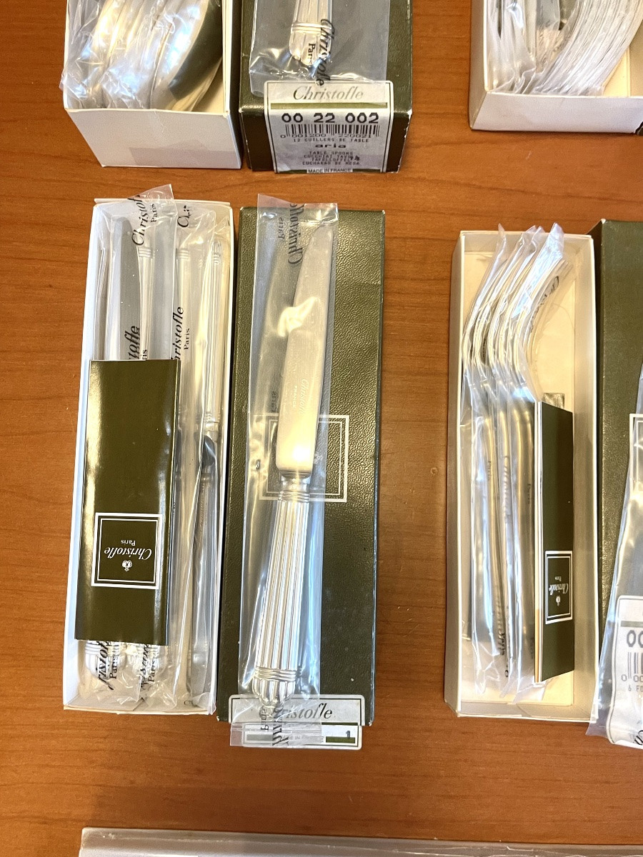 Christofle Aria, 87-piece Flatware Set -photo-2