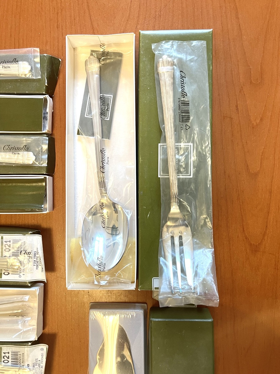 Christofle Aria, 87-piece Flatware Set -photo-6