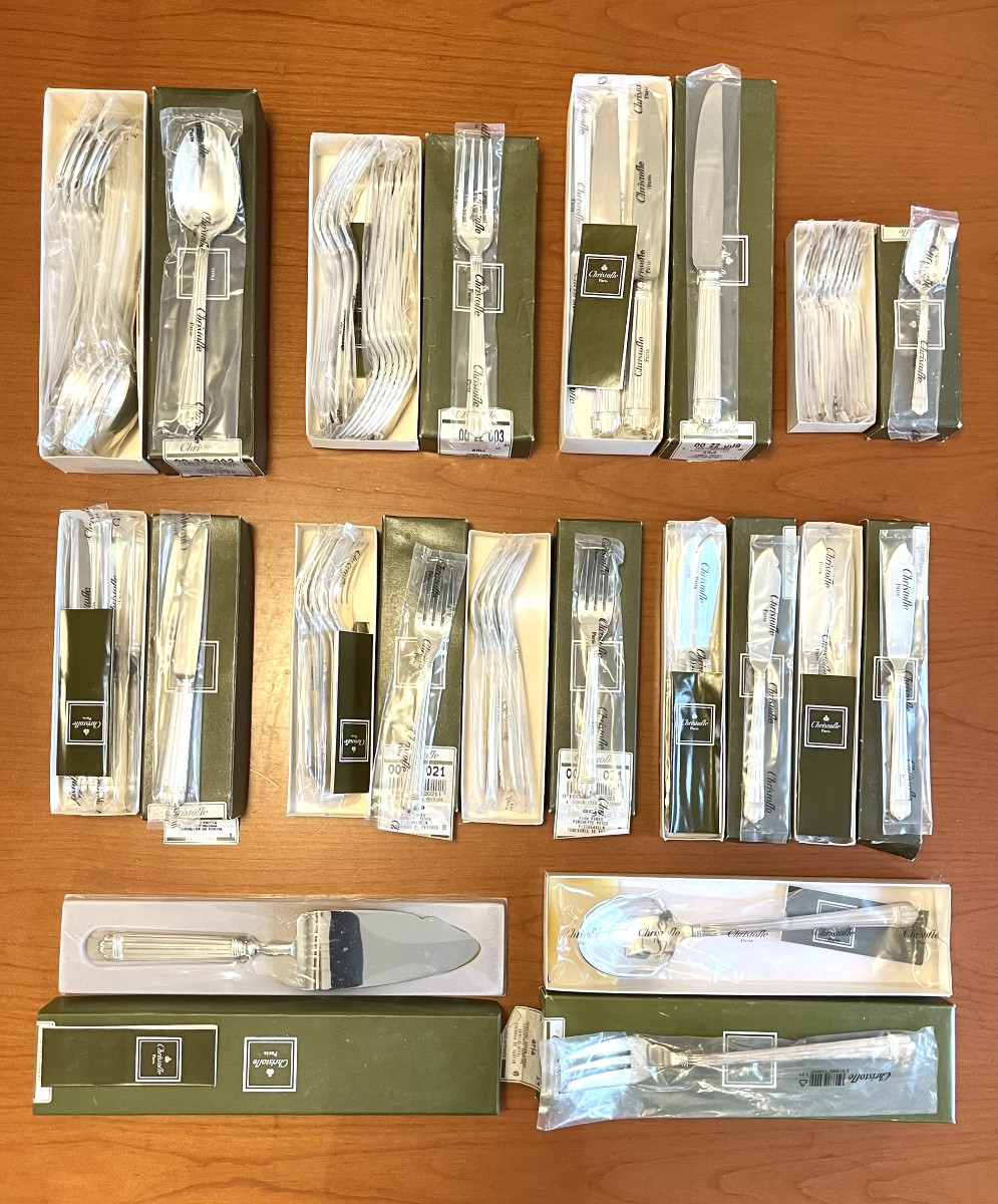 Christofle Aria, 87-piece Flatware Set 