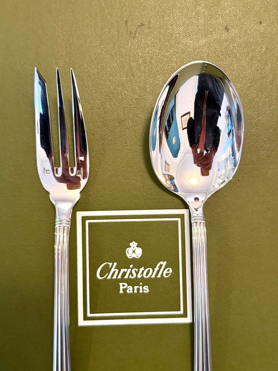 Christofle Aria , 25 Cm Flatware Very Good Condition-photo-3