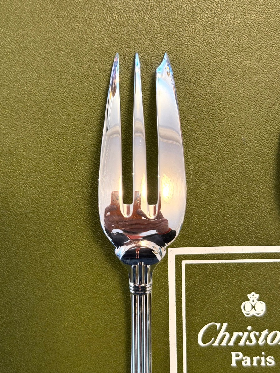 Christofle Aria , 25 Cm Flatware Very Good Condition-photo-4