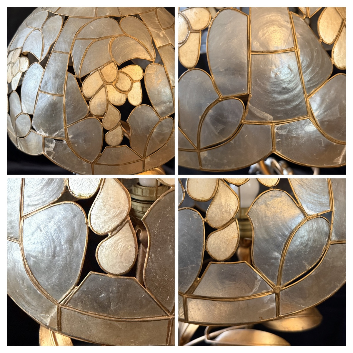 Lampe Hans kögl  modèle wisteria haut 81 cm-photo-6