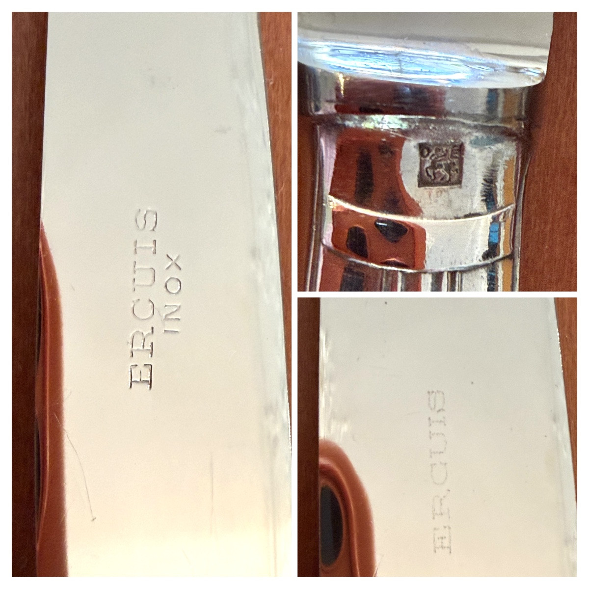 Ercuis Menagère 18 Persons ,111 Pieces Chantilly Model-photo-7