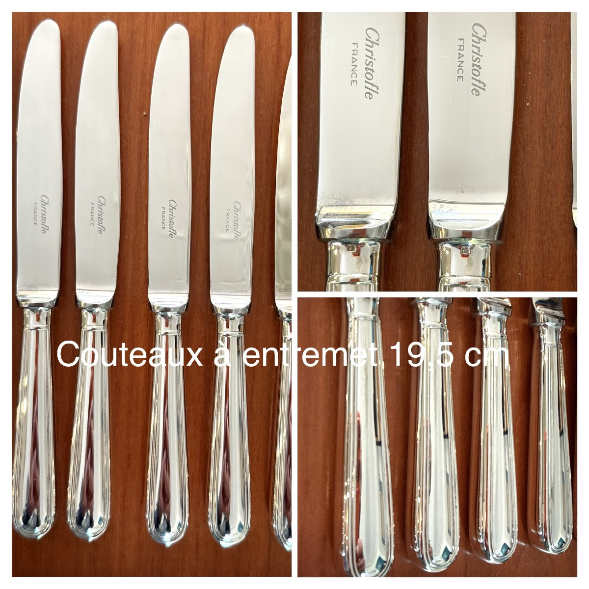  Christofle Albi , Ménagère 60 pièces , 12 personnes -photo-4
