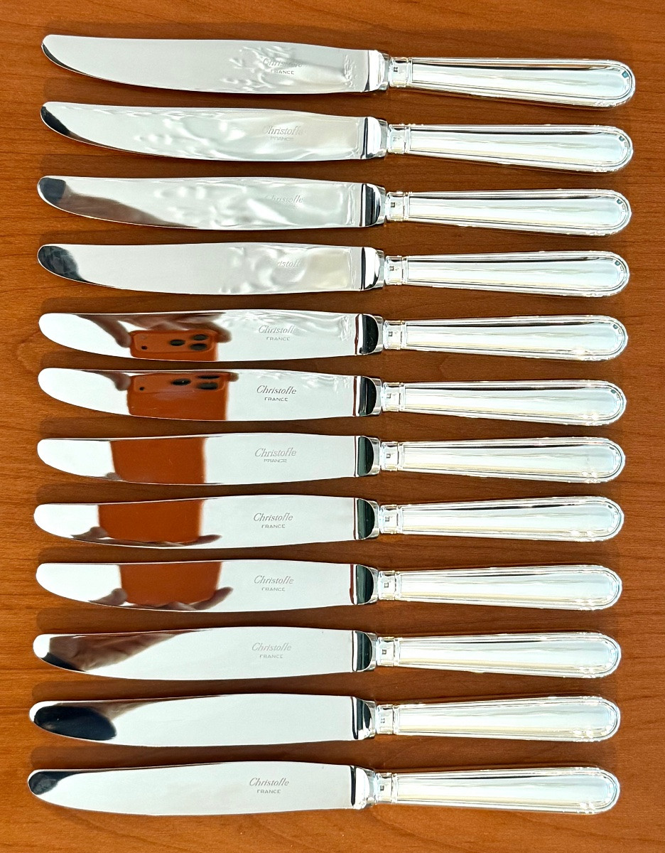  Christofle Albi , Ménagère 60 pièces , 12 personnes -photo-5