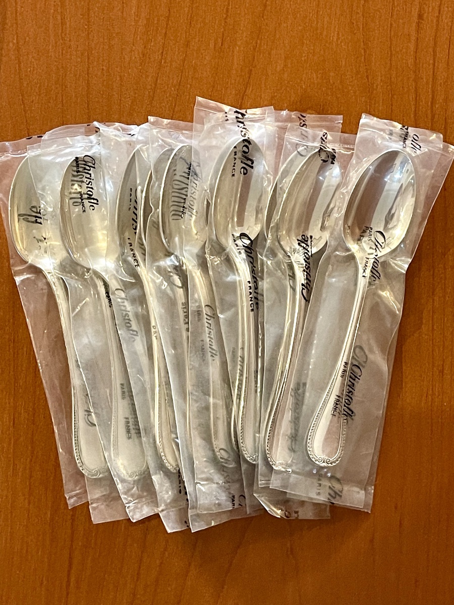Christofle malmaison , ménagère 48 pièces 12 personnes sous blister -photo-4