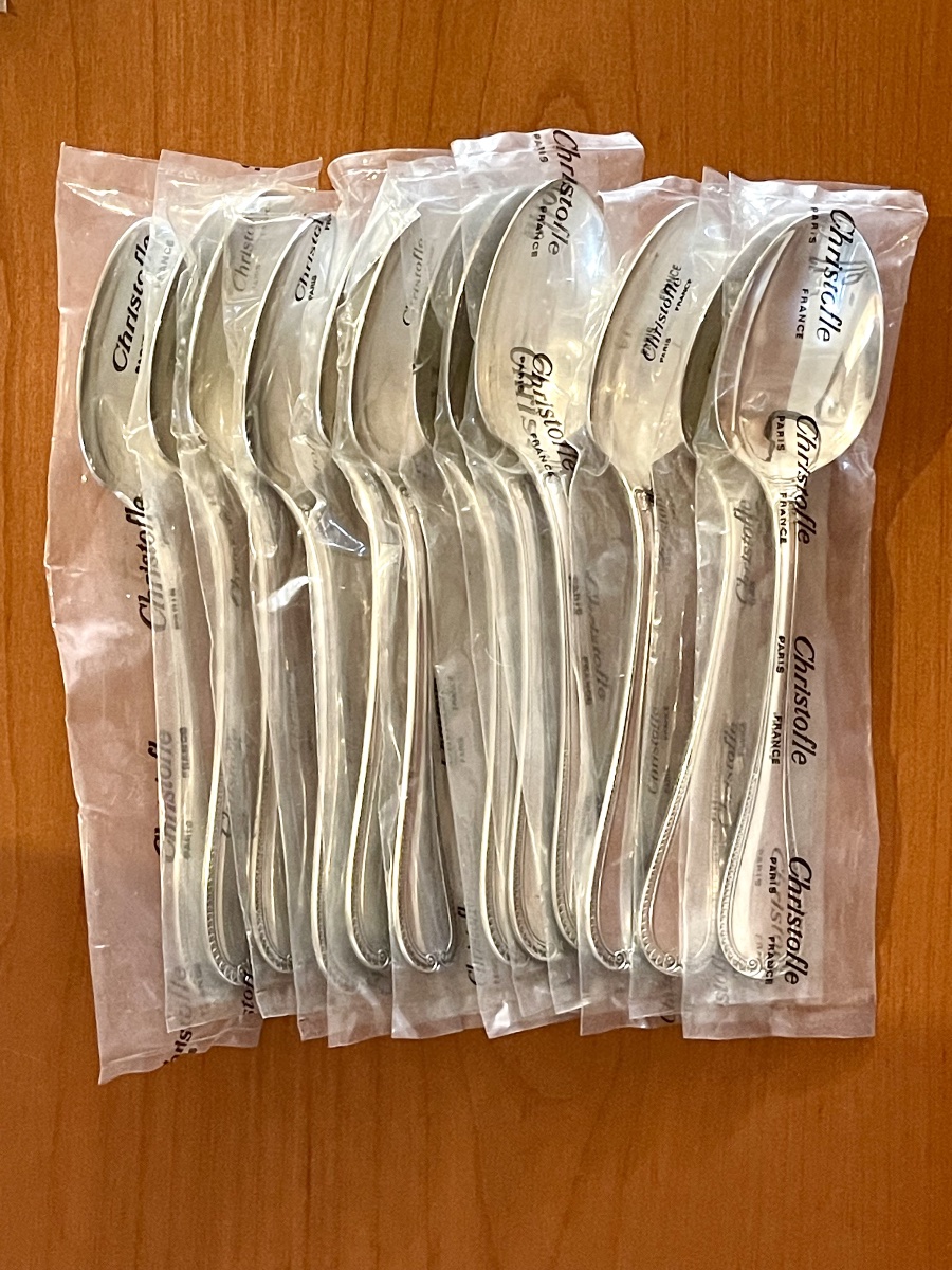 Christofle malmaison , ménagère 48 pièces 12 personnes sous blister -photo-5