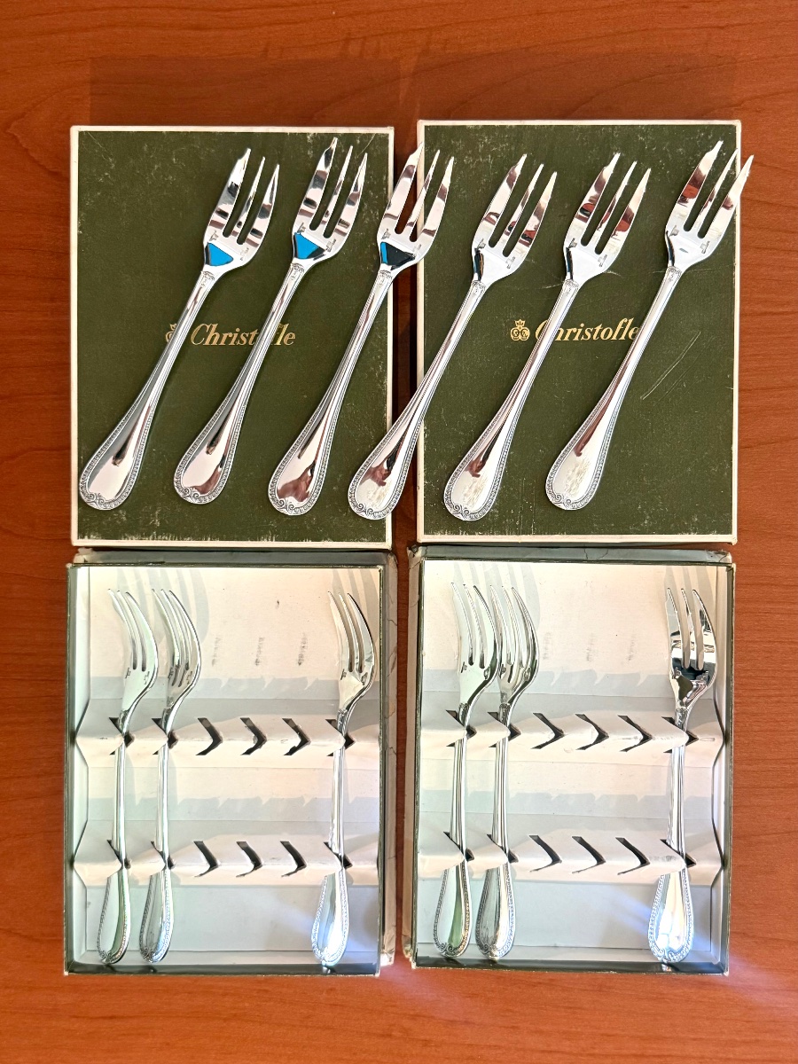 Christofle Malmaison , 12 Dessert Forks