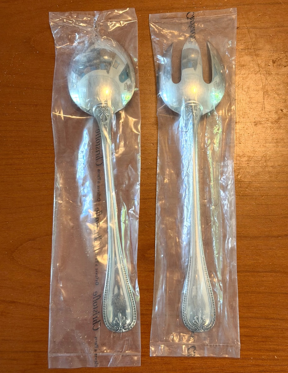 Christofle Malmaison Salad Servers-photo-2