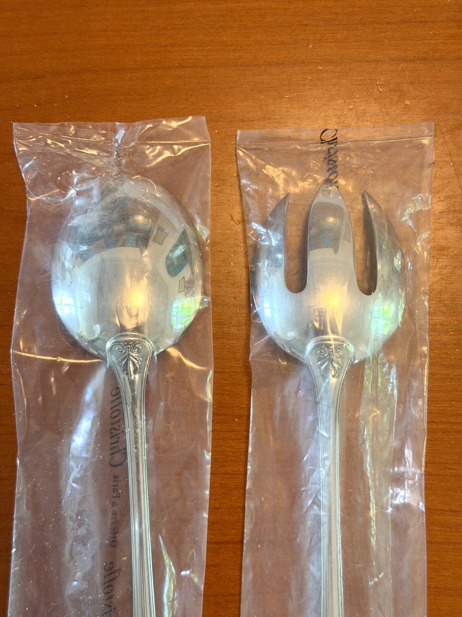 Christofle Malmaison Salad Servers-photo-1