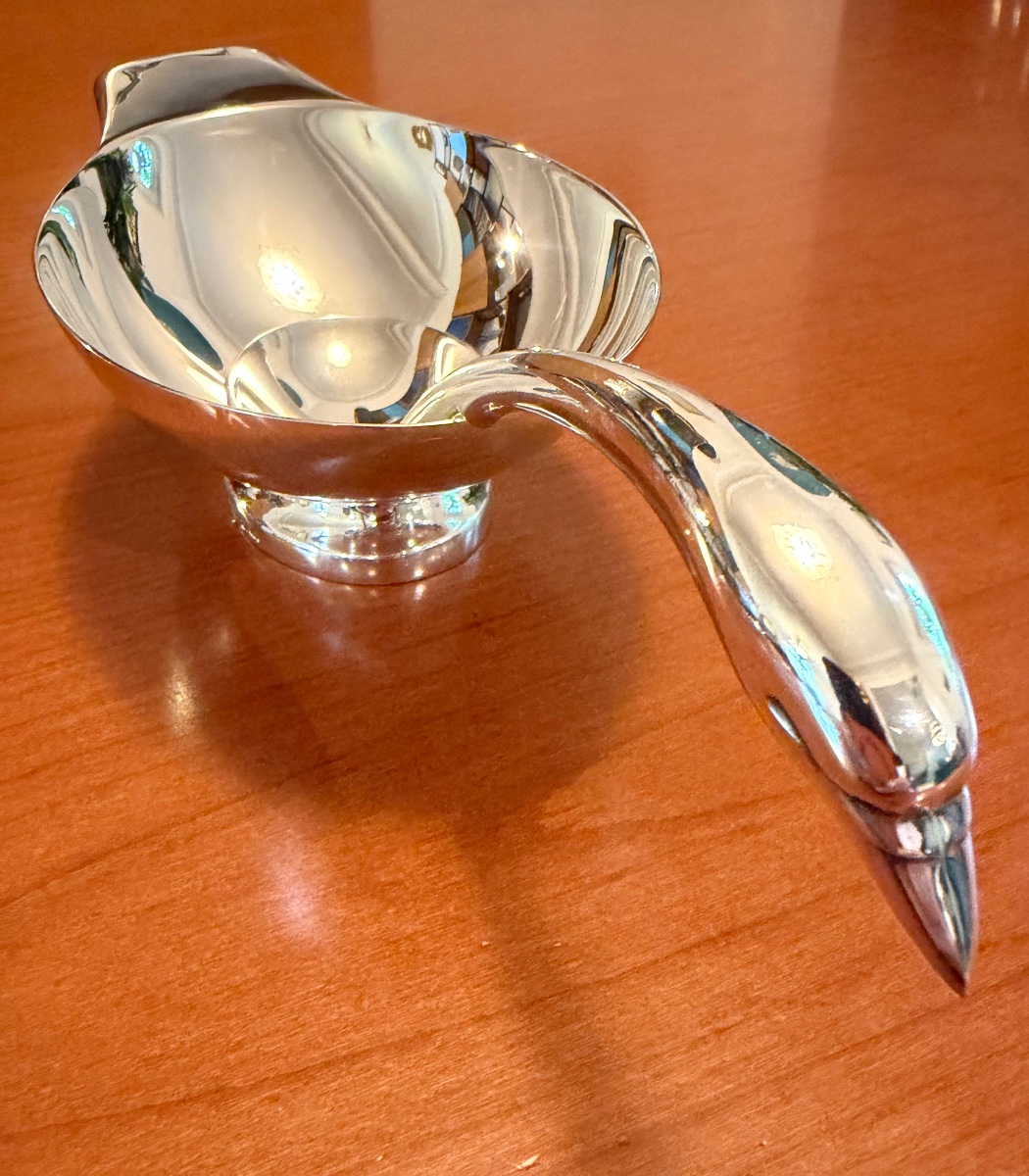 Christofle Gallia Swan Sauce Boat Christian Fjerdingstad-photo-3