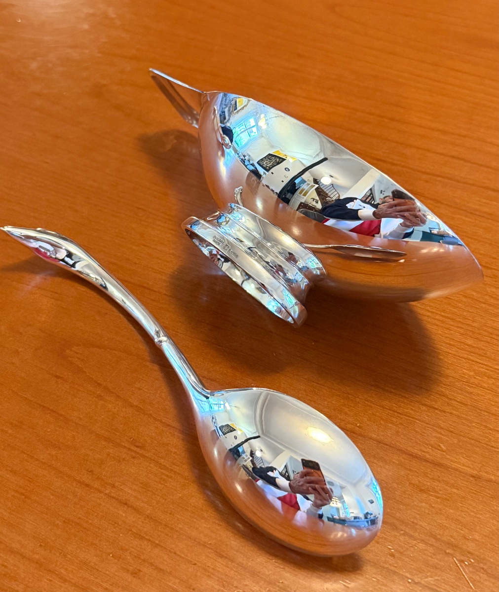 Christofle Gallia Swan Sauce Boat Christian Fjerdingstad-photo-3