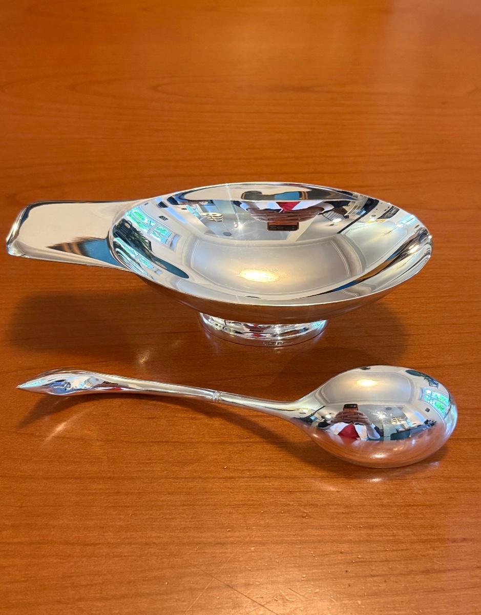 Christofle Gallia Swan Sauce Boat Christian Fjerdingstad-photo-7