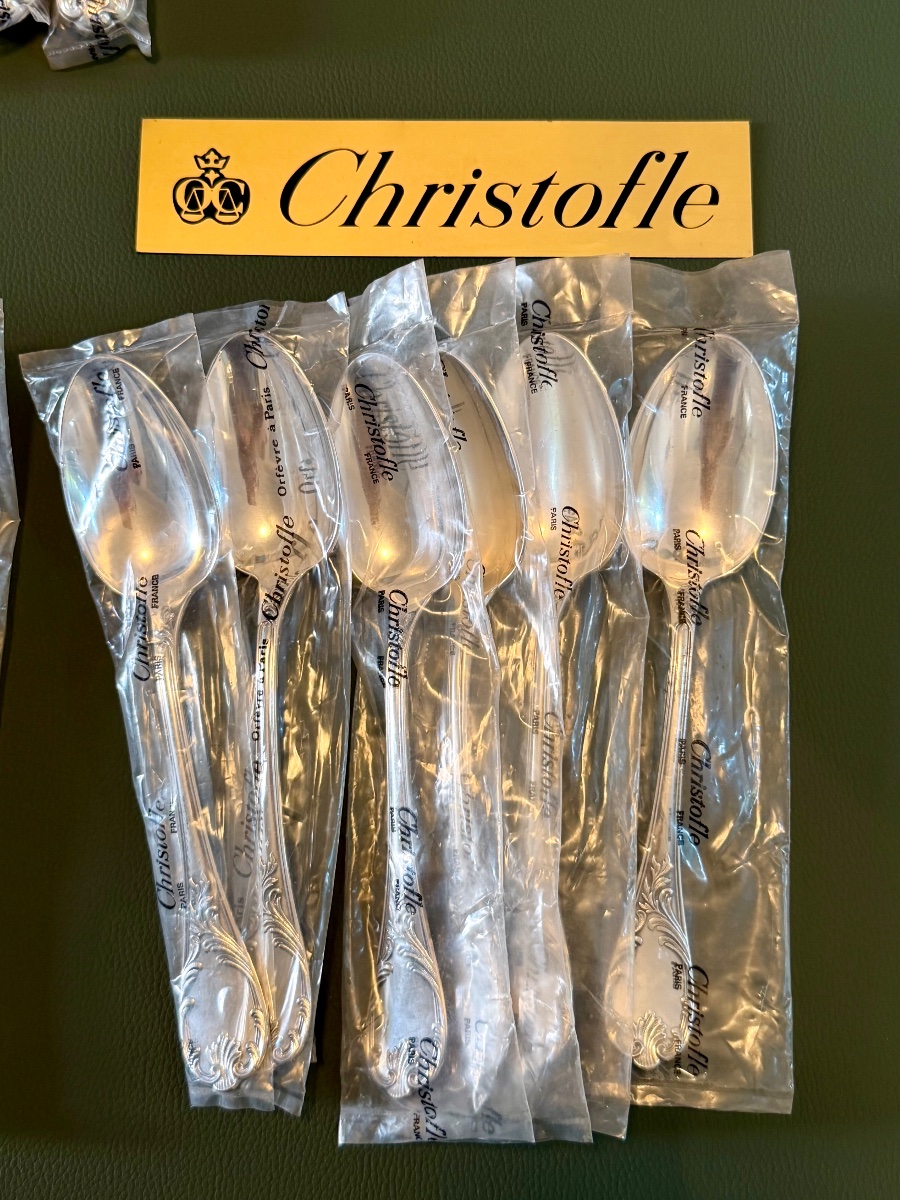 Christofle marly , ménagère 24 pièces 6 personnes -photo-1
