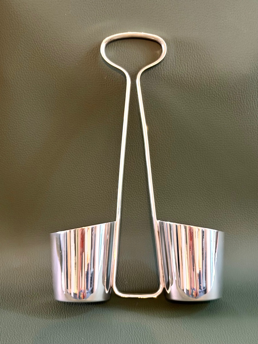 Christofle: Oil Cruet, Sabattini Lino Vinegar Cruet, Table Server -photo-7