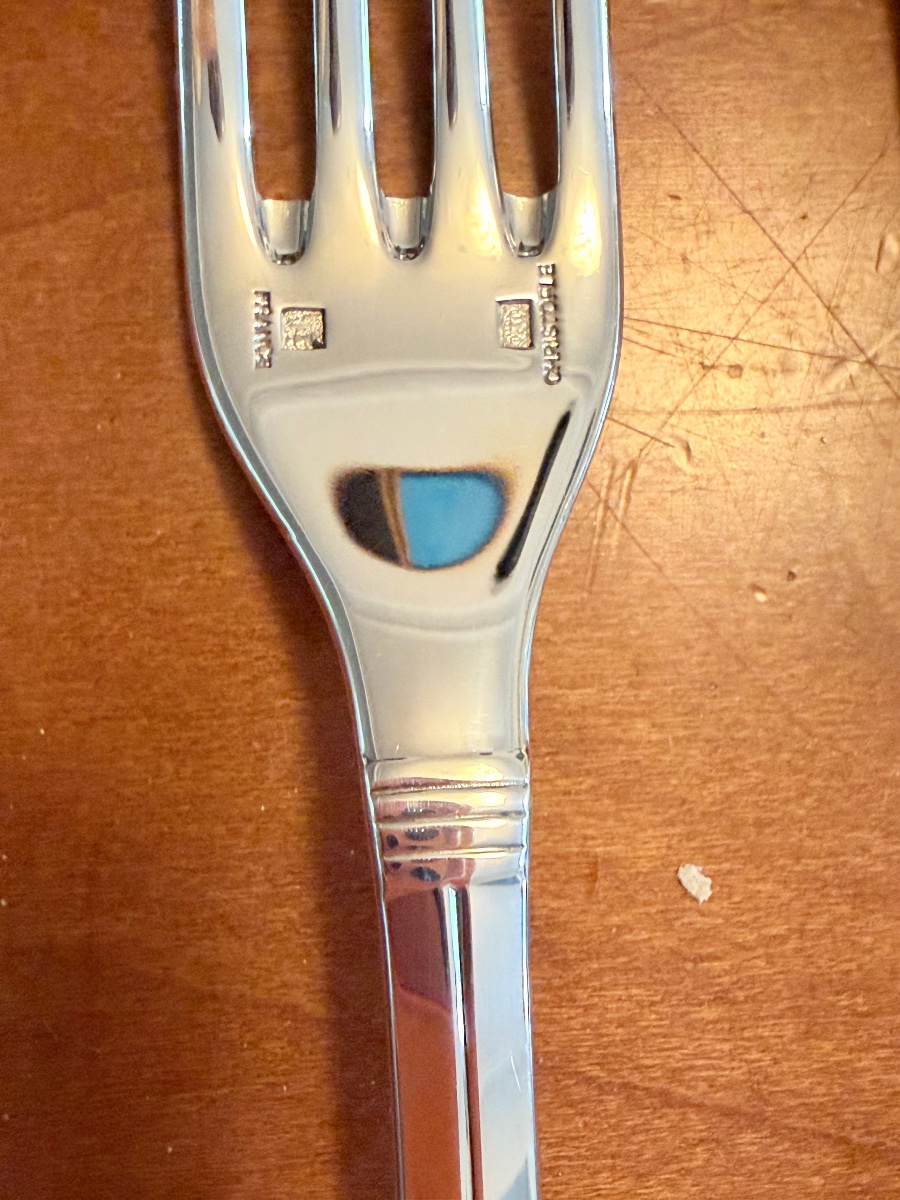Christofle Atlantide, 12 Dessert Forks -photo-3