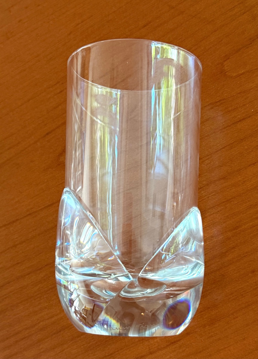 Daum modèle corolle , 8. Verres et seau à glaçon -photo-5