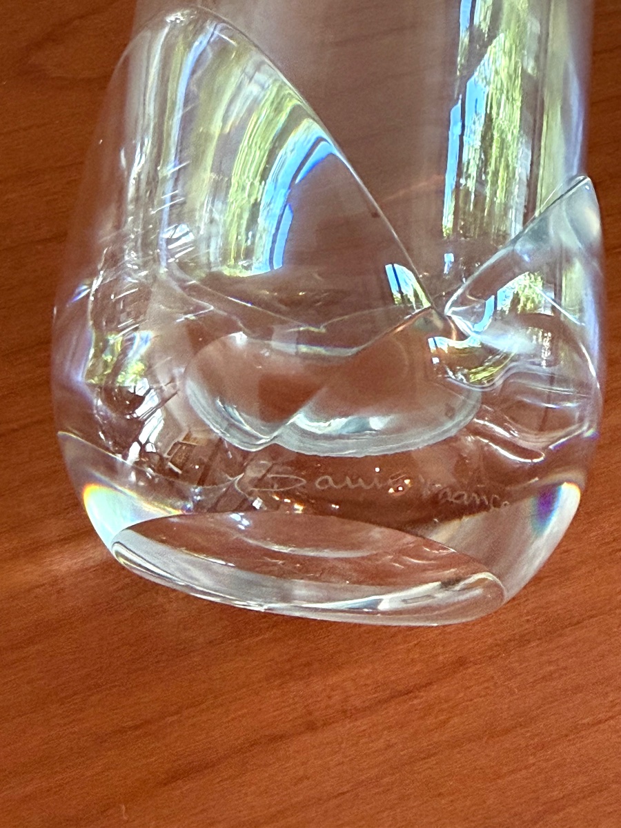 Daum modèle corolle , 8. Verres et seau à glaçon -photo-6