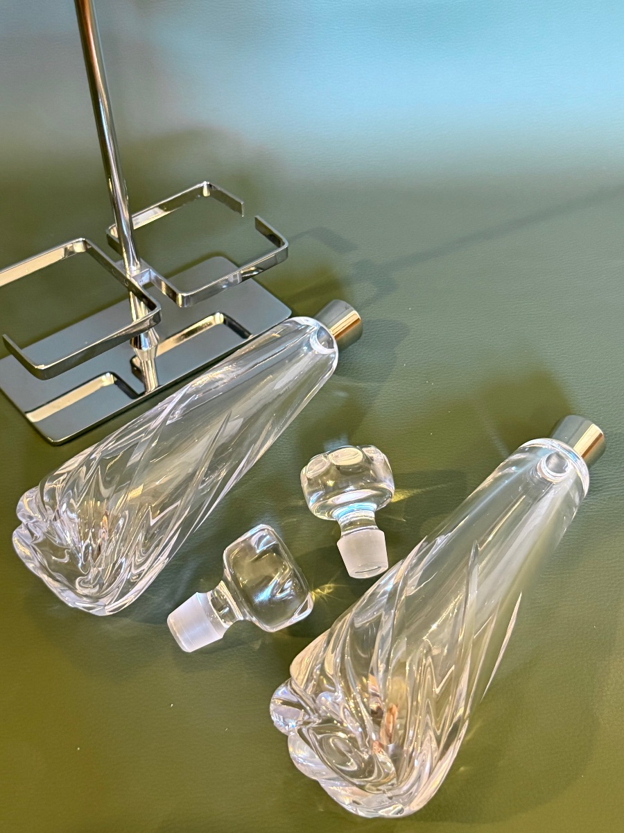 Daum France, Crystal Oil And Vinegar Set -photo-8