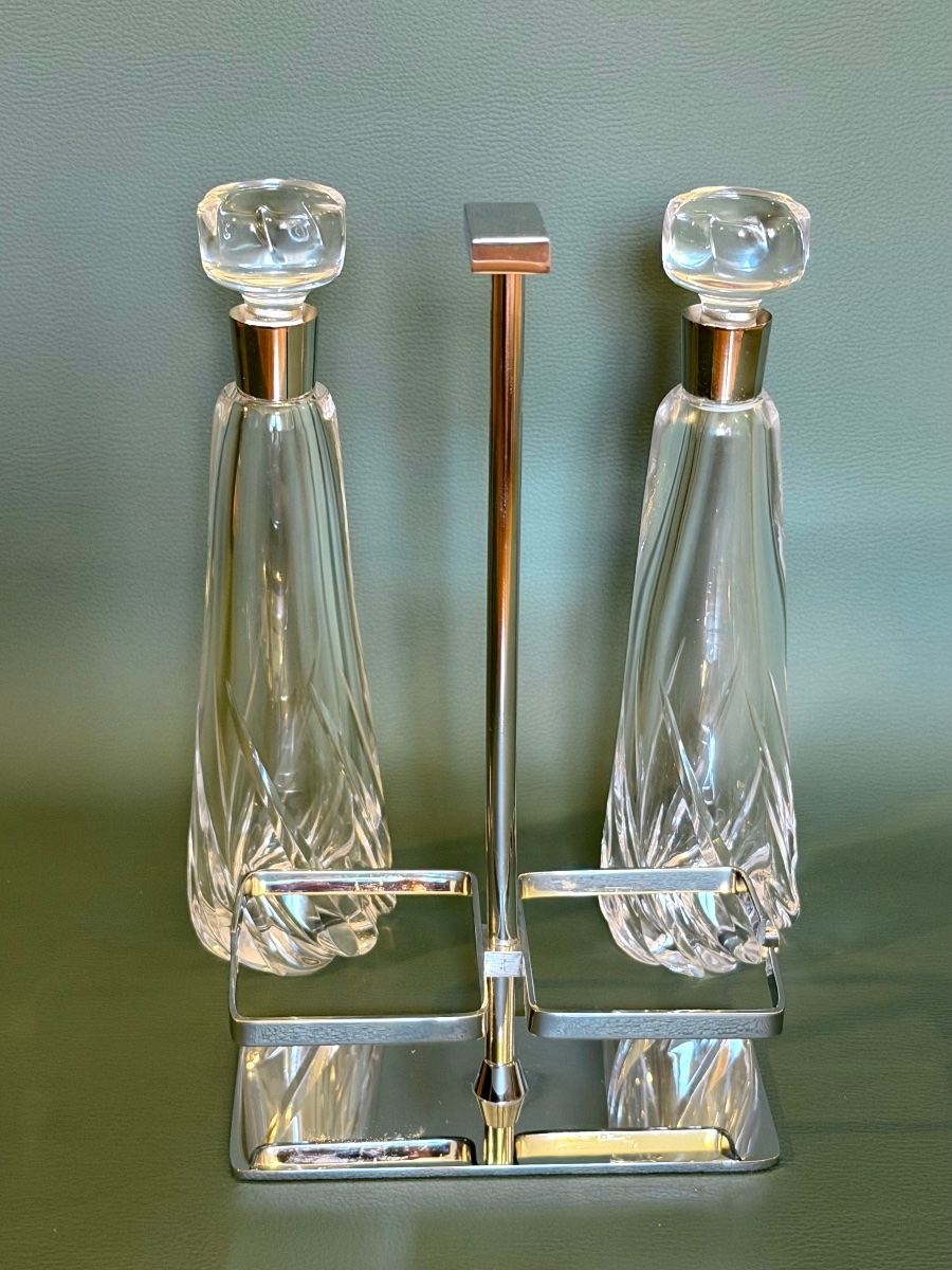 Daum France, Crystal Oil And Vinegar Set -photo-5
