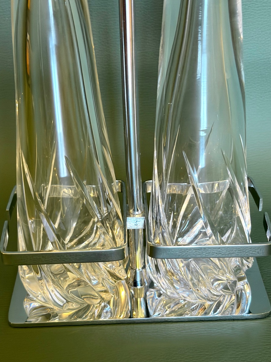 Daum France, Crystal Oil And Vinegar Set -photo-6