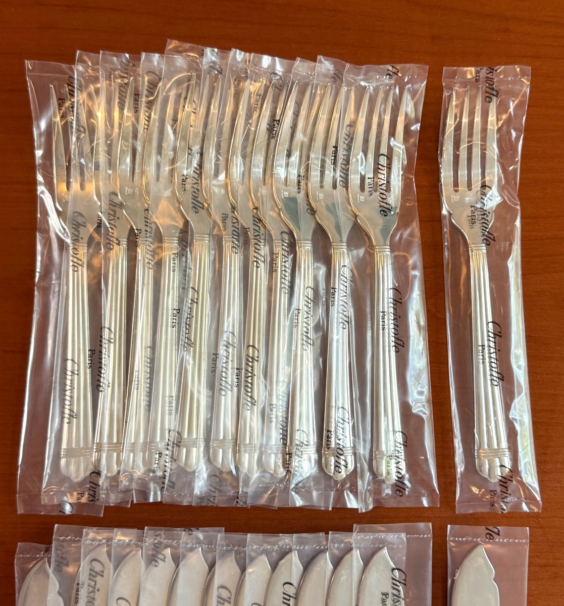 Christofle Aria, 12-place Fish Set (24 Pieces) -photo-2