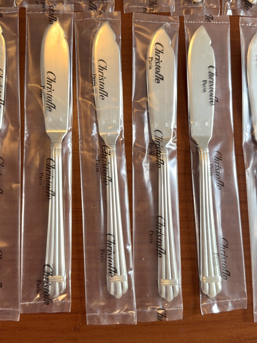 Christofle Aria, 12-place Fish Set (24 Pieces) -photo-3
