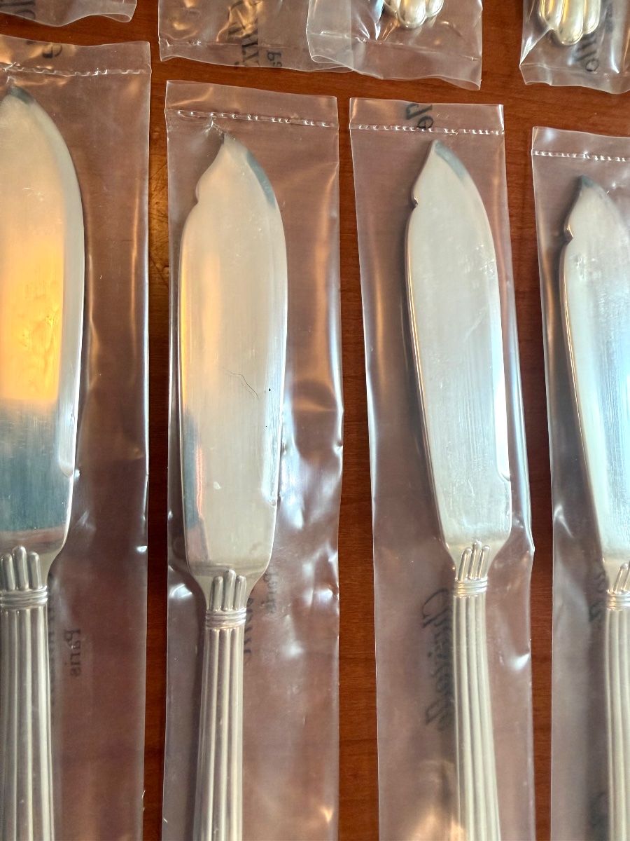 Christofle Aria, 12-place Fish Set (24 Pieces) -photo-4