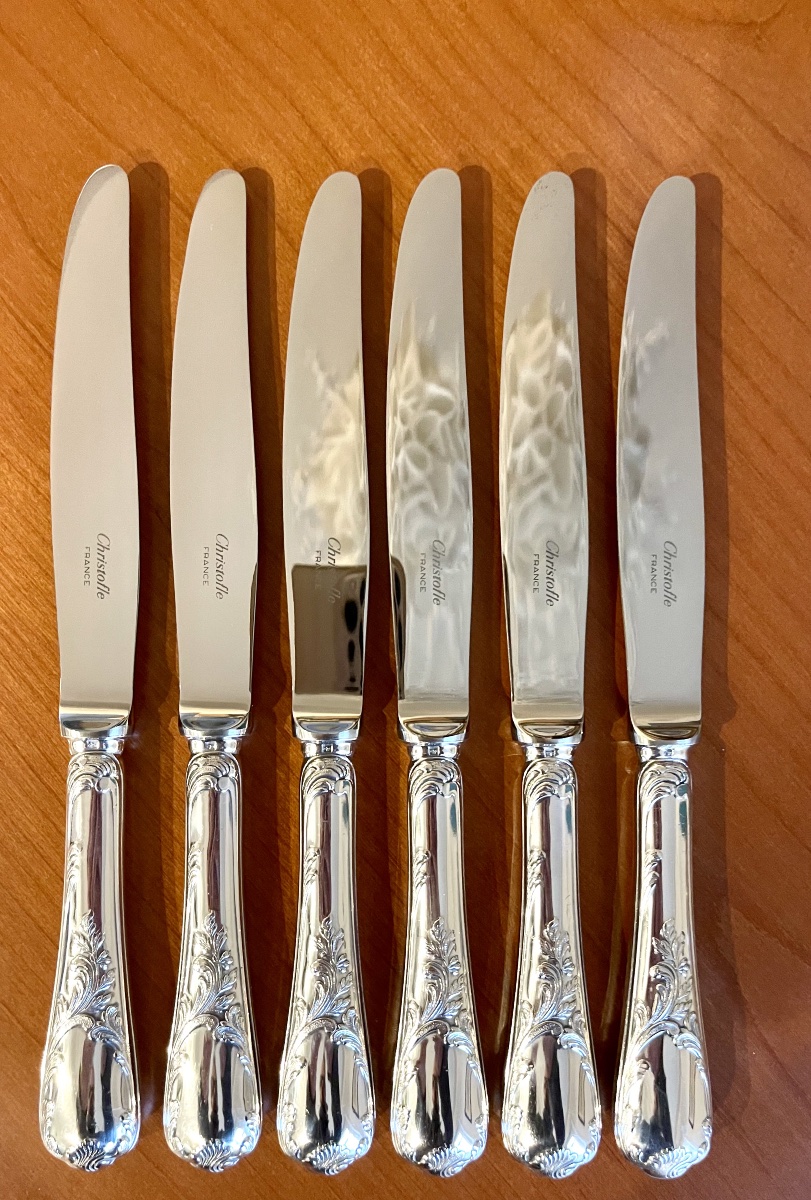 Christofle marly ,ménagère 6 personnes 24 pièces -photo-4