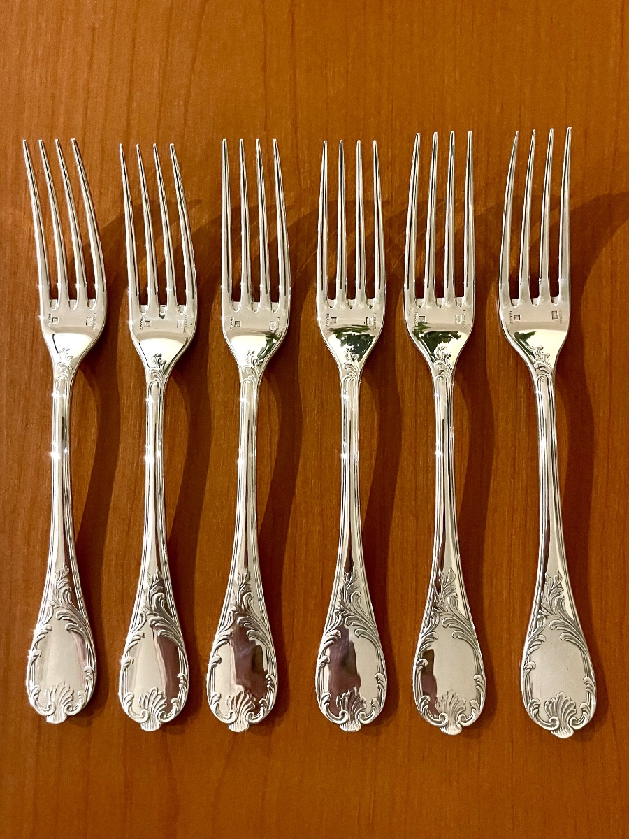 Christofle marly ,ménagère 6 personnes 24 pièces -photo-4
