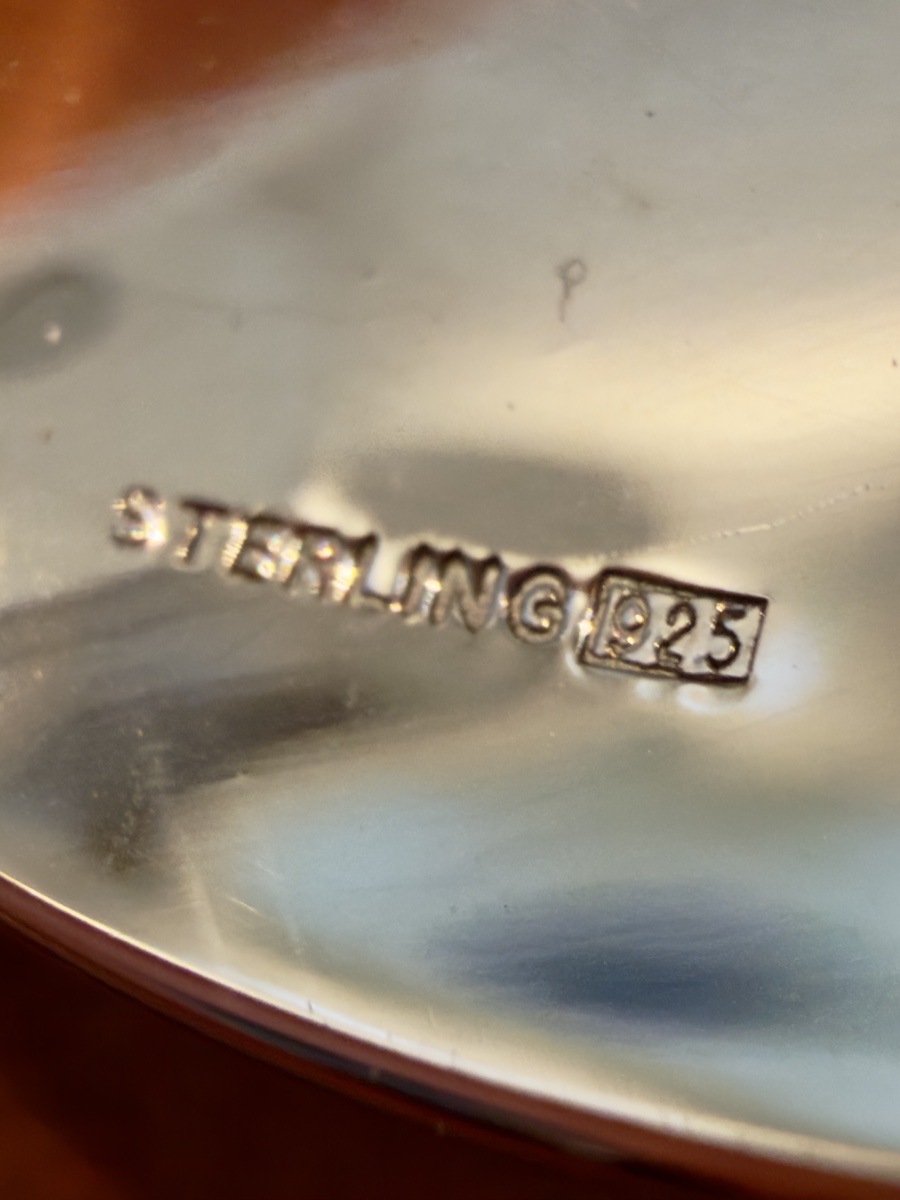 Christofle argent sterling  925 , malmaison , 6 cuillères à café -photo-1