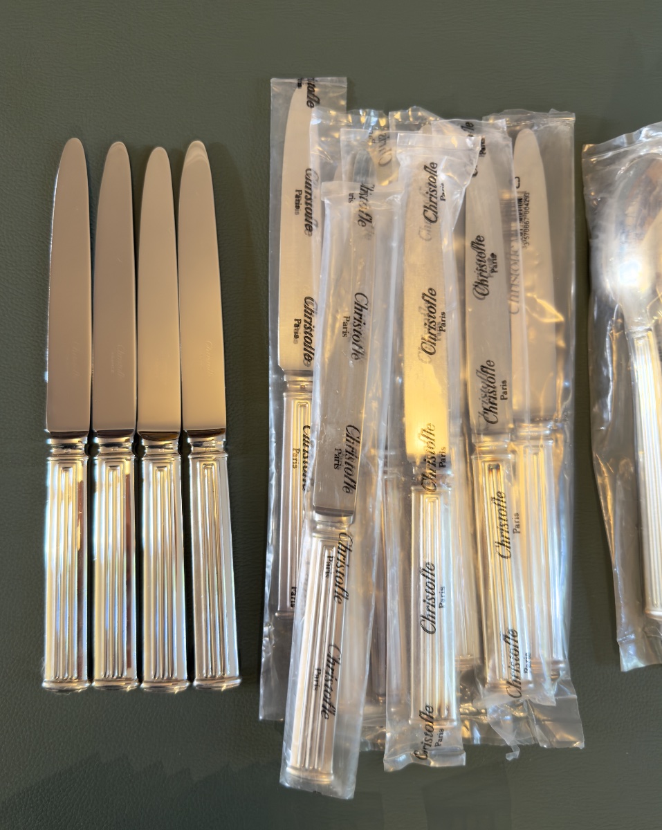 Christofle Triade, 48-piece Dinner Set For 12 People -photo-2
