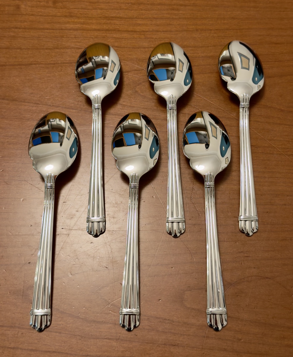 Christofle Aria, Individual Sauce Spoons -photo-6