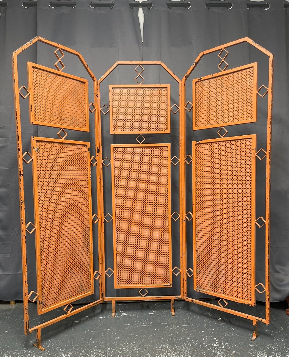 Mategot Style Metal Screen H 180 Xl 180