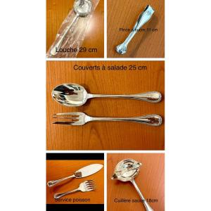 Christofle Malmaison, Service Cutlery, Lot Or Detail 