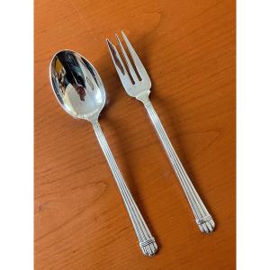 Christofle aria ,couverts de service à ragoût 25 cm