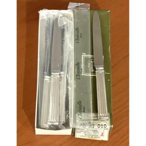 Christofle Triad, 12 Cheese Knives, Entremet 19.5 Cm 