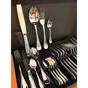Christofle , Ménagère Albi ,6 People ,24 Pieces