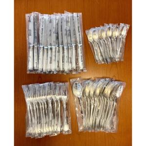 Christofle Malmaison , Menagère 48 Pieces 12 Persons In Blister Pack