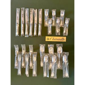 Christofle Marly, 24-piece Dinner Set For 6 People 