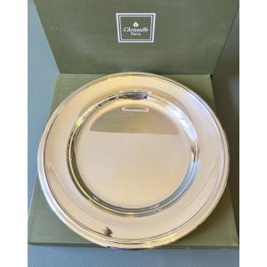 Christofle, Serving Dish, Tray, 35 Cm In Diameter, Like New