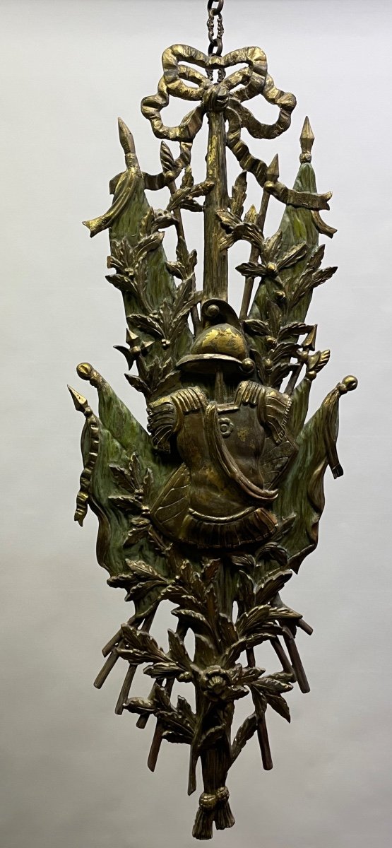 Panneaux En Bois Sculpté De Style Louis XVI