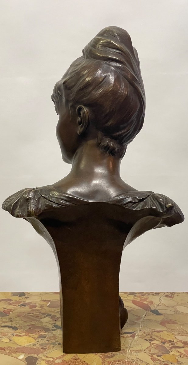 Sculpture « mutine » Alphonse Henri Nelson-photo-3