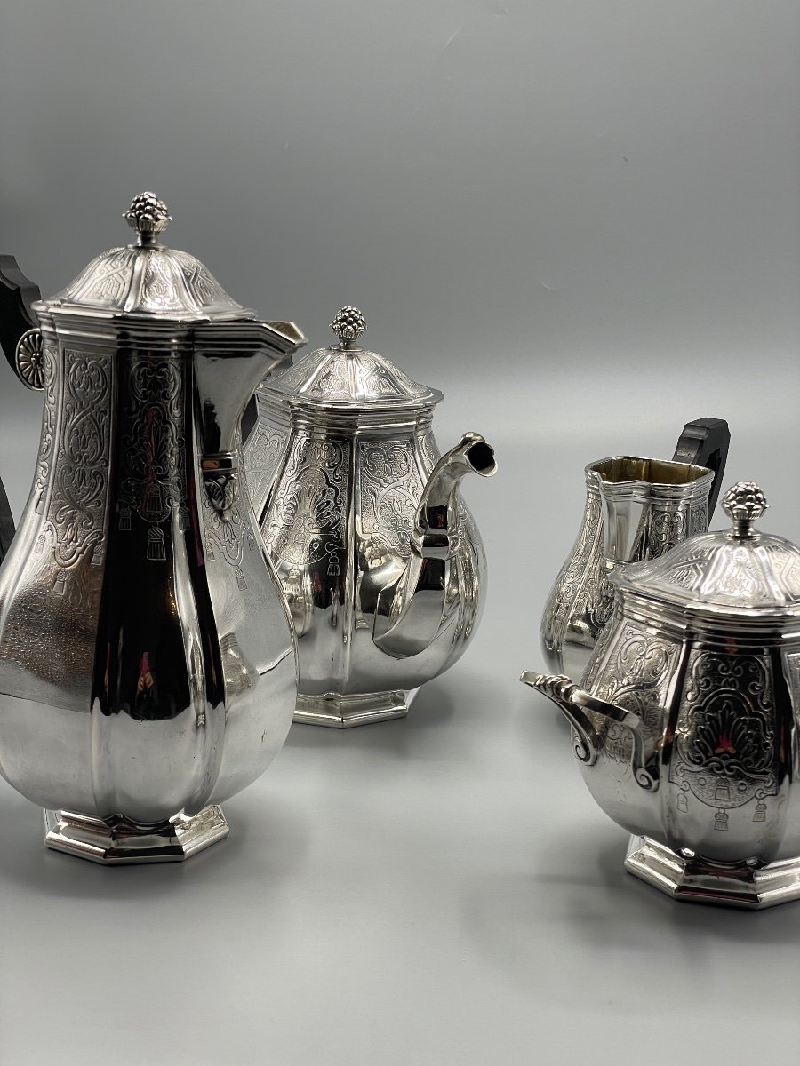Regence Style Coffee Service Sterling Silver-photo-4